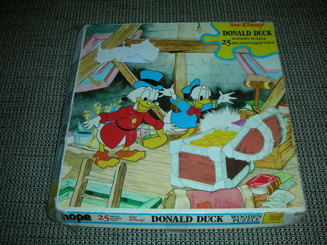 Vintage Walt Disney puupalapelit