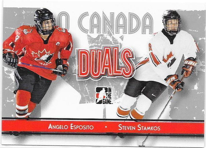 2008 IT O`Canada Duals #81 Angelo Esposito & Steve Stamkos
