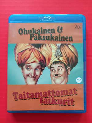 Ohukainen ja paksukainen Taitamattomat taikurit Blu-ray