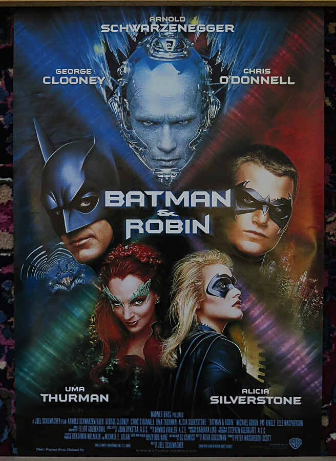 ELOKUVAJULISTE / Schumacher: Batman & Robin (1997)