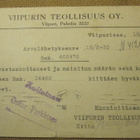 ehiökortti Viipuri 1930 - pikkukuva 2