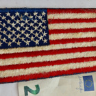 VANHA Kangasmerkki USA Lippu - pikkukuva 1