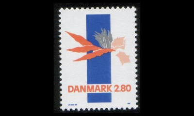 Tanska 889 ** Taiteilija Lin Utzon (1987)