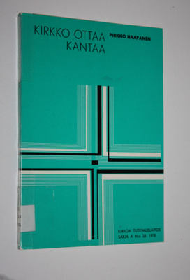 Pirkko Haapanen : Kirkko ottaa kantaa