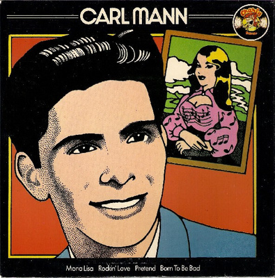 (7" EP) Carl Mann - Carl Mann