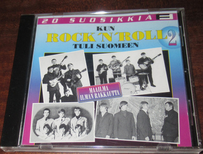 20 suosikkia Kun Rock´n Roll tuli Suomeen 2, cd