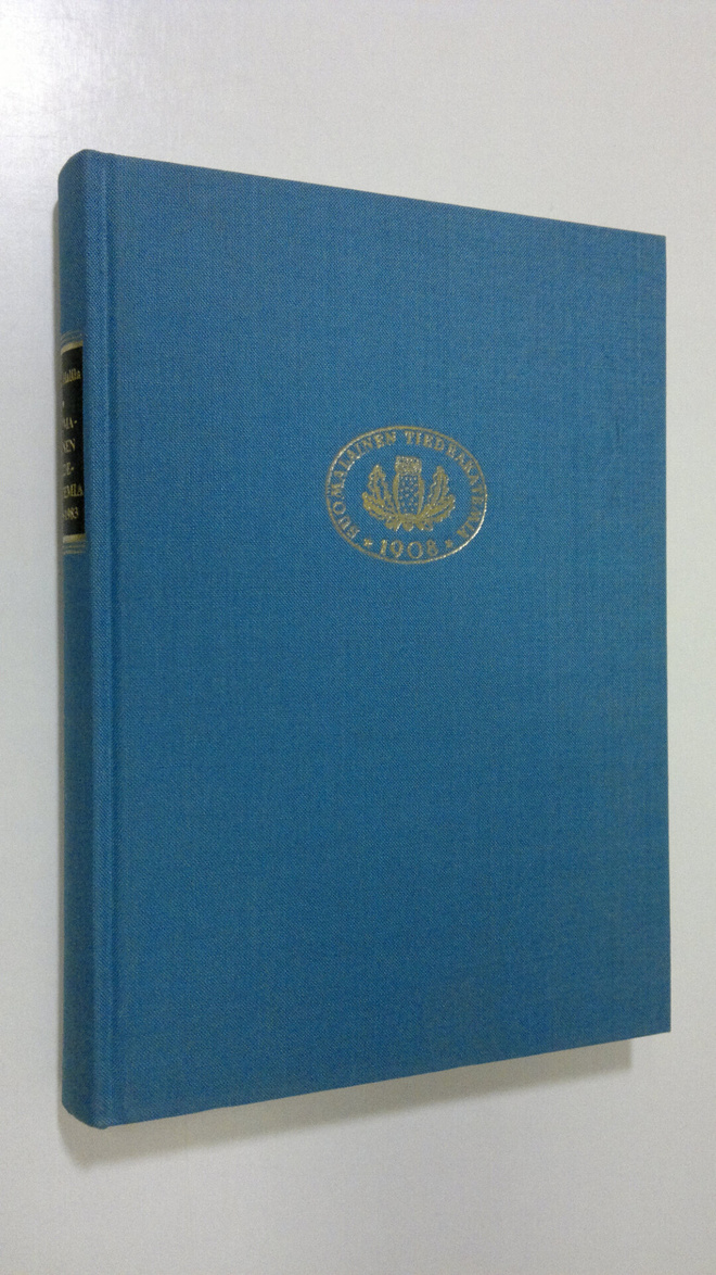 Aimo Halila : Suomalainen tiedeakatemia 1908-1983