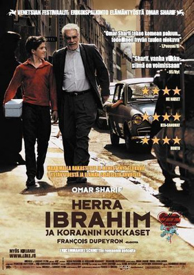 Herra Ibrahim ja Koraanin Kukkaset - (DVD + Kirja)