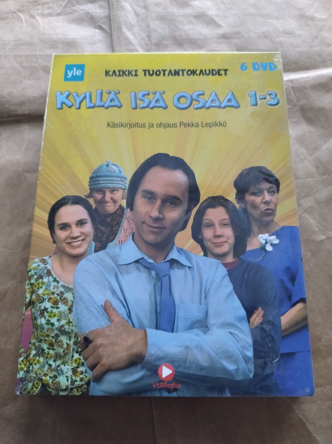 Kyllä isä osaa kaikki kaudet (DVD) (6 levyä)