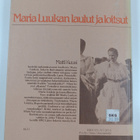 Matti Kuusi : Maria Luukan laulut ja loitsut - tutkimus l... - pikkukuva 2