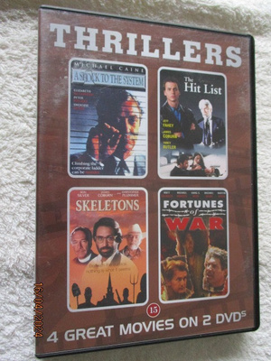 THRILLERS (4 jännäriä samassa kotelossa - 2 x DVD)