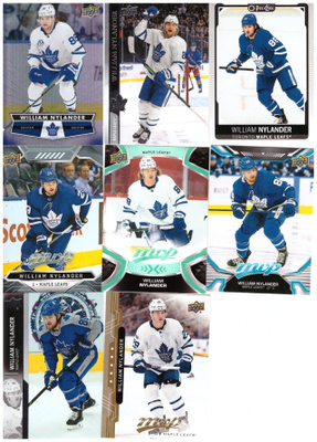 8 x WILLIAM NYLANDR Maple Leafs