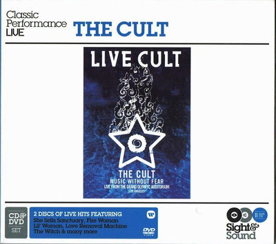 The Cult - Live - Music Without Fear (CD+DVD) MINT!!