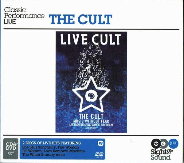 The Cult - Live - Music Without Fear (CD+DVD) MINT!!