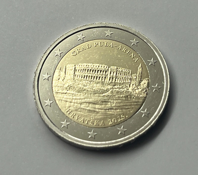 KROATIA 2€ 2025 City of Pula – Arena