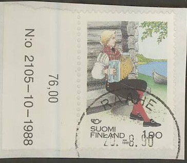 1989 Pohjola 1,90mk Raahe-90 loistov loisto