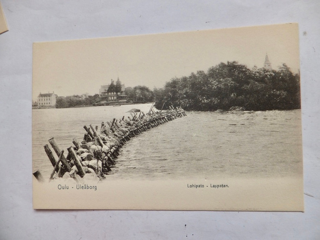 VANHA Postikortti Oulu HUIPPUKUNTO ennen-1905