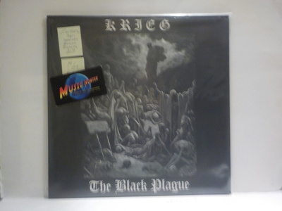 KRIEG - THE BLACK PLAGUE M/M SAKSA 2007 2LP