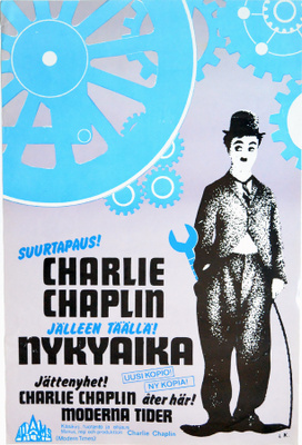 Elokuvajuliste: Nykyaika (Charlie Chaplin)