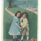 Tyttö ja poika - kulk. 1923 - pikkukuva 1