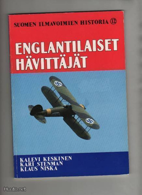 Keskinen et al..: Englantilaiset hävittäjät, TT 1985, nid.