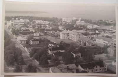 VANHA Postikortti Lappi Kemi 1950-l  Alkup.Mallikappale