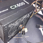 Virtalähde - Corsair CX600 ATX / 600 Wattinen - pikkukuva 2