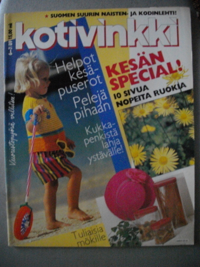 Kotivinkki Nro 6-7/1989 (8.11)