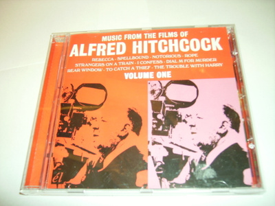 CD Music from the films Alfred Hitchcock ( Sis.postikulut )