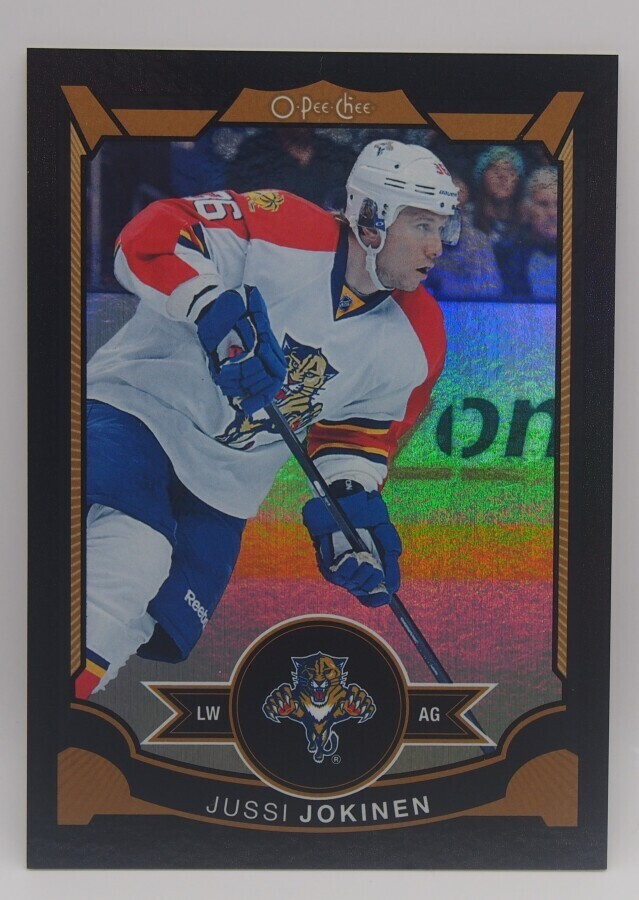 2015-16 O-pee-chee Rainbow foil black Jussi Jokinen /100