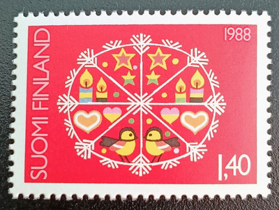 1988 Joulu 1,40 mk - tavallinen paperi