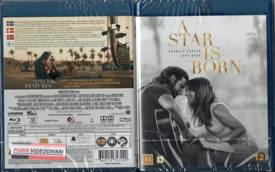 Star Is Born	(75 099)	UUSI	-FI-	nordic,	BLU-RAY		lady gaga