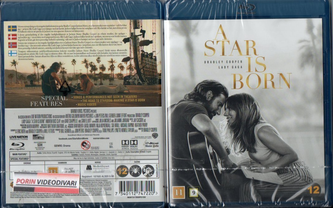 Star Is Born	(75 099)	UUSI	-FI-	nordic,	BLU-RAY		lady gaga