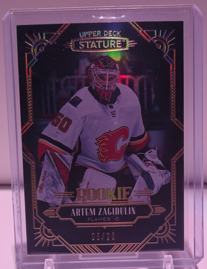 Artem Zagidulin /20 Rookie - UD Stature Black