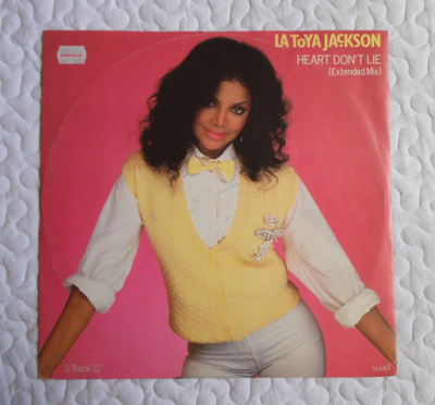 La Toya Jackson – Heart Don't Lie - 12" Maxi