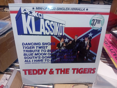 LP Poko Klassikot : Teddy & The Tigers ( SIS POSTIKULU )