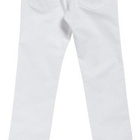 GANT tyttöjen valkoiset kesähousut 110/116 cm UUDET,ovh 79€ - pikkukuva 2