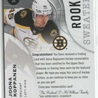 Joona Koppanen 23-24 UD SP Game Used Rookie Sweaters RS-JK - pikkukuva 2