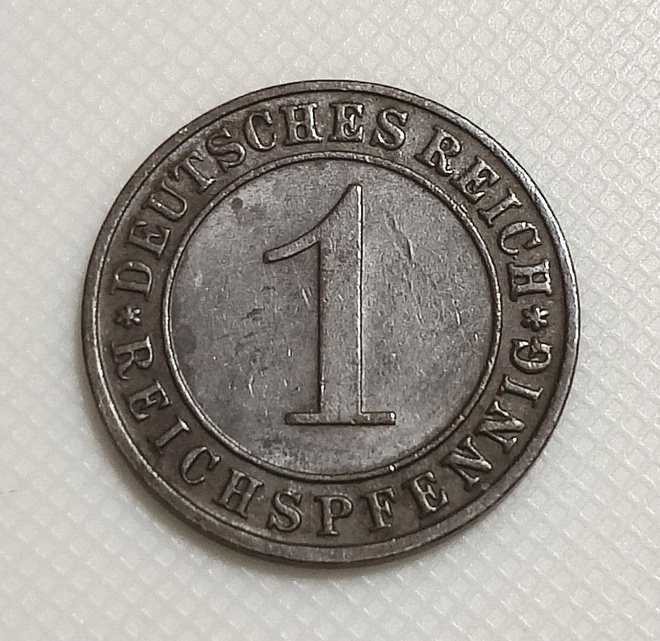 Saksa 1 Pfennig 1935D