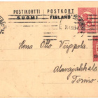 POSTILÄHETYS EHIÖ HELSINKI-ALAVOJAKKALA - pikkukuva 1