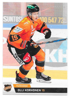 2018-19 CardSet #79 Olli Korhonen KooKoo