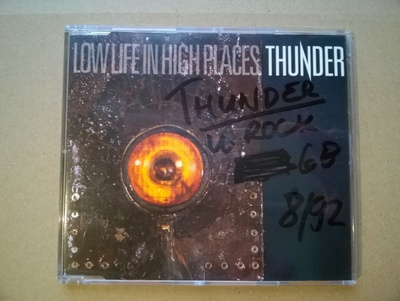 Thunder - Low Life In High Places CDS
