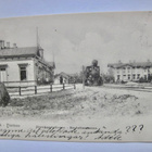 VANHA Postikortti Porvoo Rautatie Asema Juna 1903 - pikkukuva 1