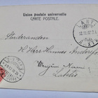 VANHA Postikortti Porvoo Rautatie Asema Juna 1903 - pikkukuva 2