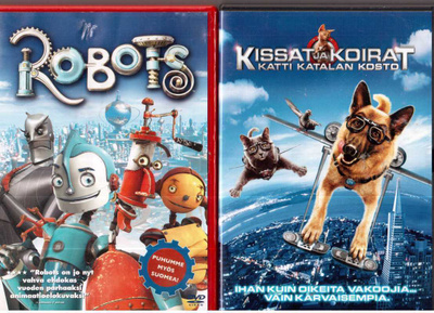 2 KPL DVD ELOKUVIA