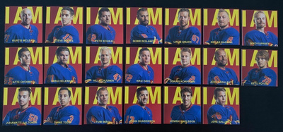 14-15 Jokerit muistipelin kortteja