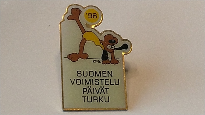 Suomen Voimistelupäivät 1996 Turku pinssi