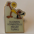 Suomen Voimistelupäivät 1996 Turku pinssi - pikkukuva 1