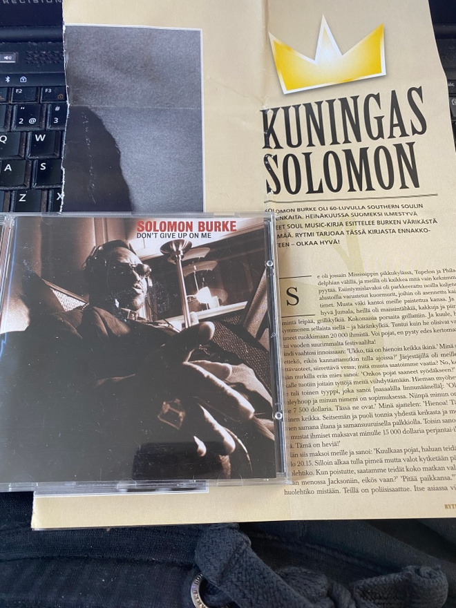 Solomon Burke: Don’t Give Up On Me