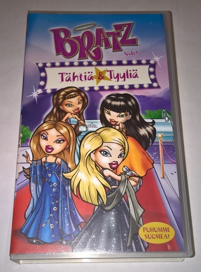 VHS BRATZ VIDEO TÄHTIÄ & TYYLIÄ